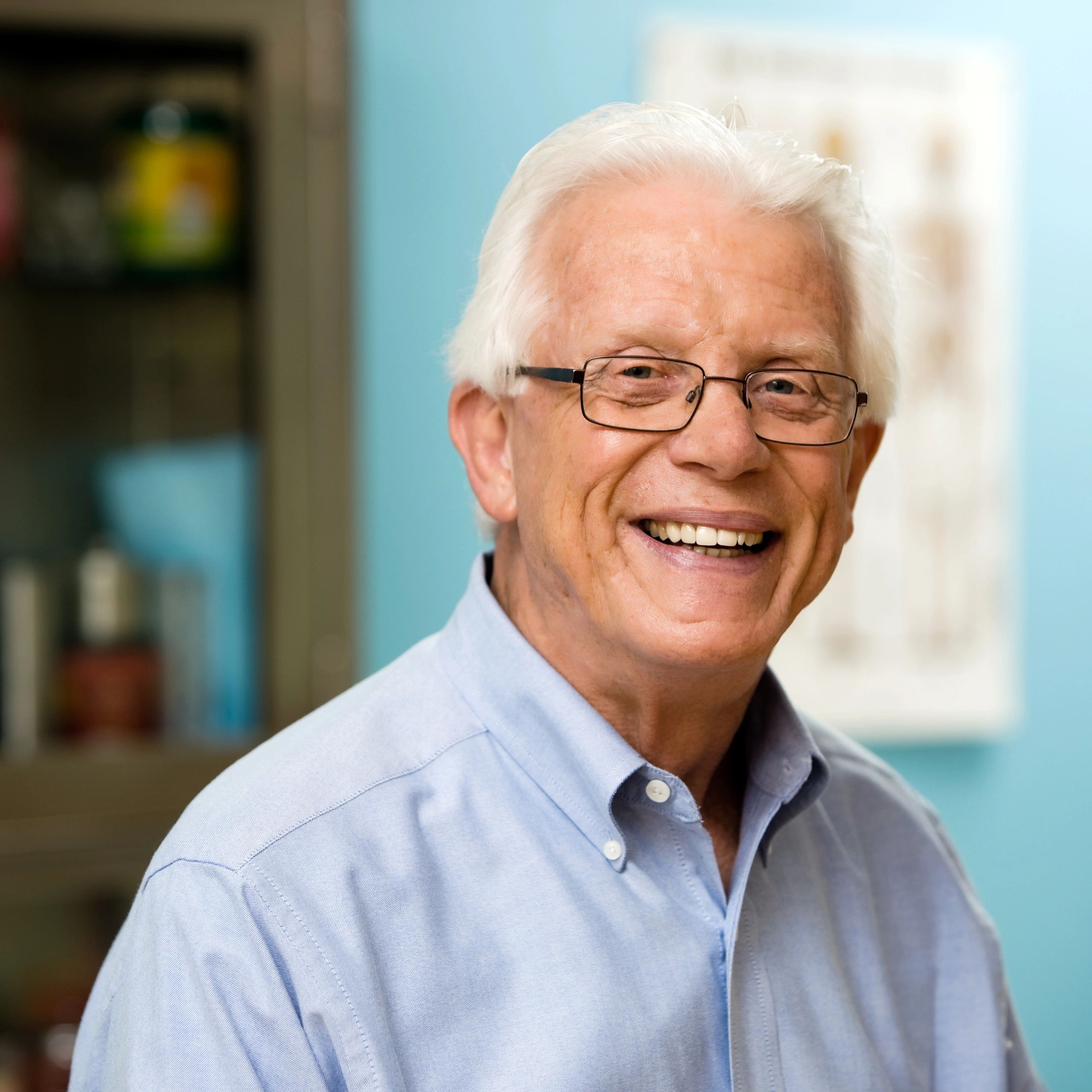 Portrait of a male patient