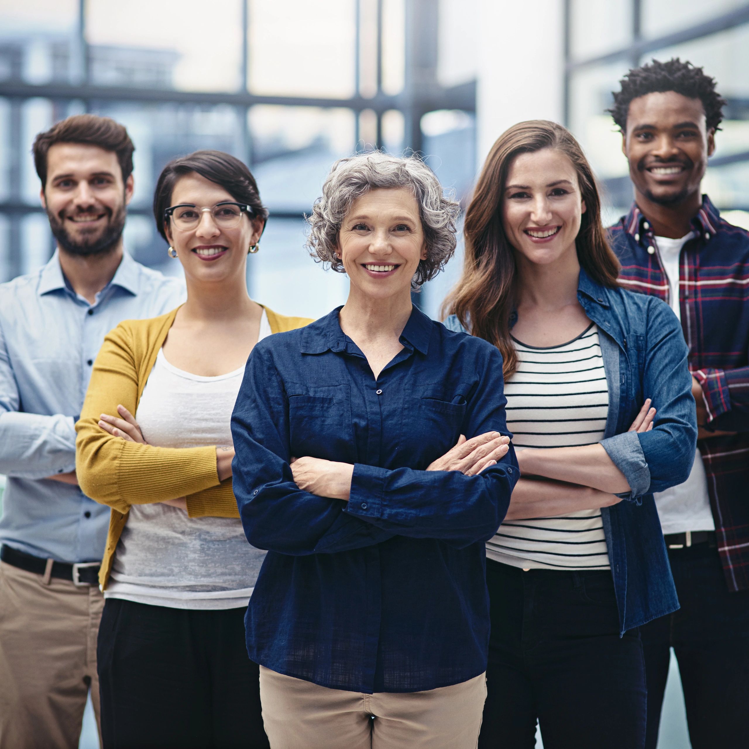 Healthcare team portrait representing cardiac rehabilitation staff